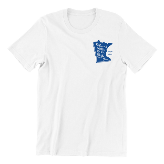 Keep Minnesota Blue Crewneck Tee