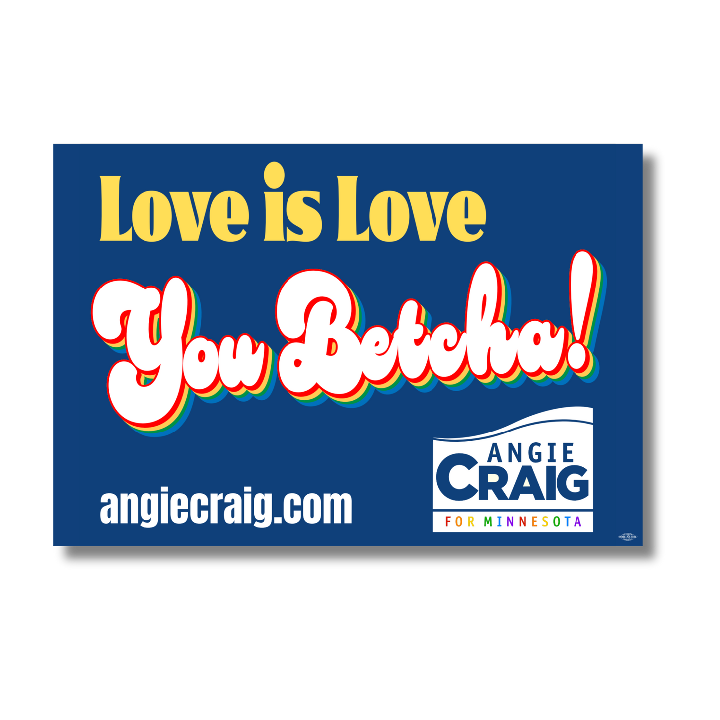 Love is Love Rally Sign