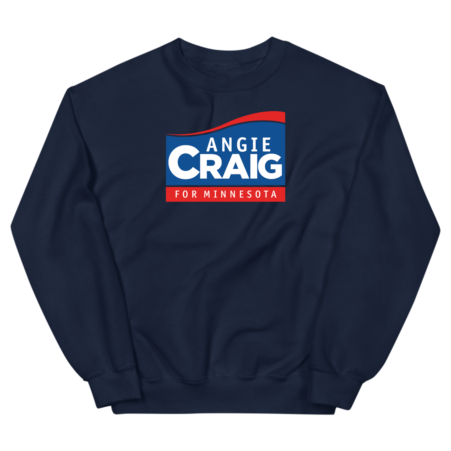 Angie Craig for Minnesota Crewneck Sweatshirt