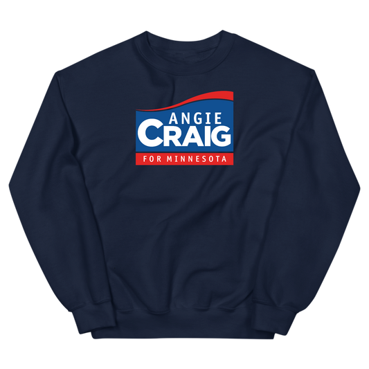 Angie Craig for Minnesota Crewneck Sweatshirt