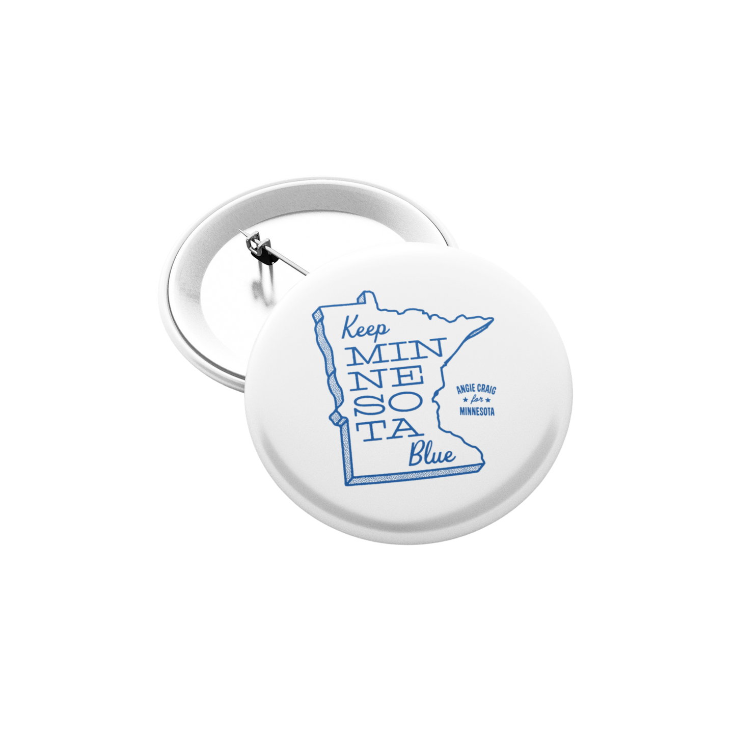 Keep Minnesota Blue Button 2-Pack