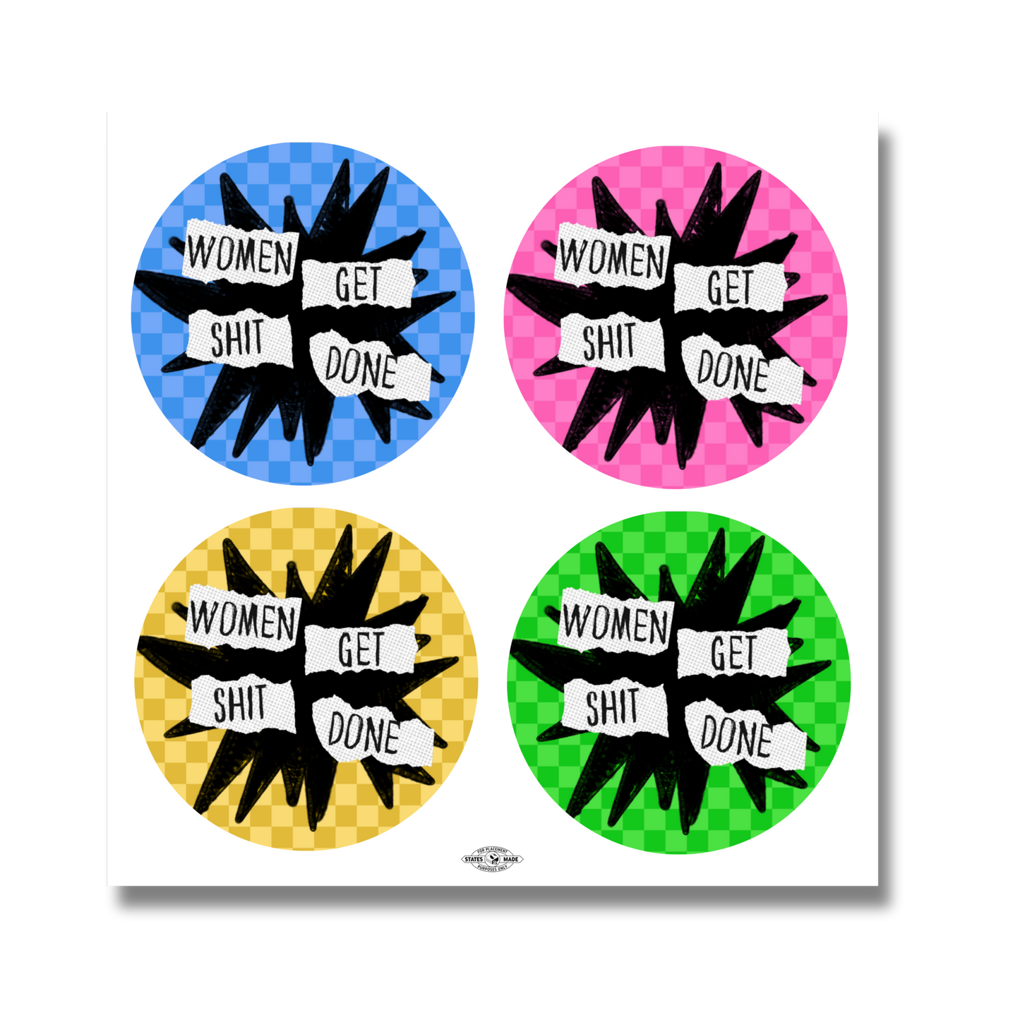 Women Get Sh!t Done Sticker Sheet