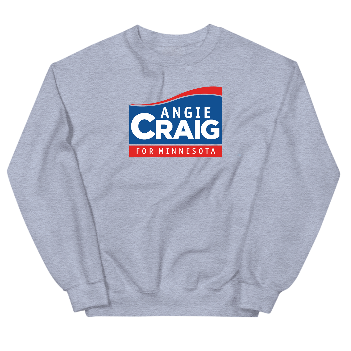 Angie Craig for Minnesota Crewneck Sweatshirt