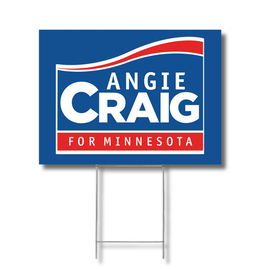 Angie Craig for Minnesota Yard Sign